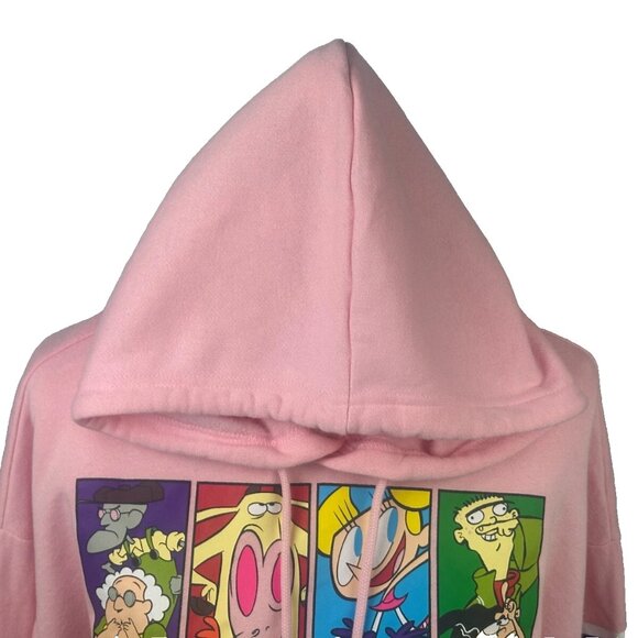 CARTOON NETWORK - Pink Logo Hoodie - Unisex - M - Worn 1 Time - Picture 2 of 10